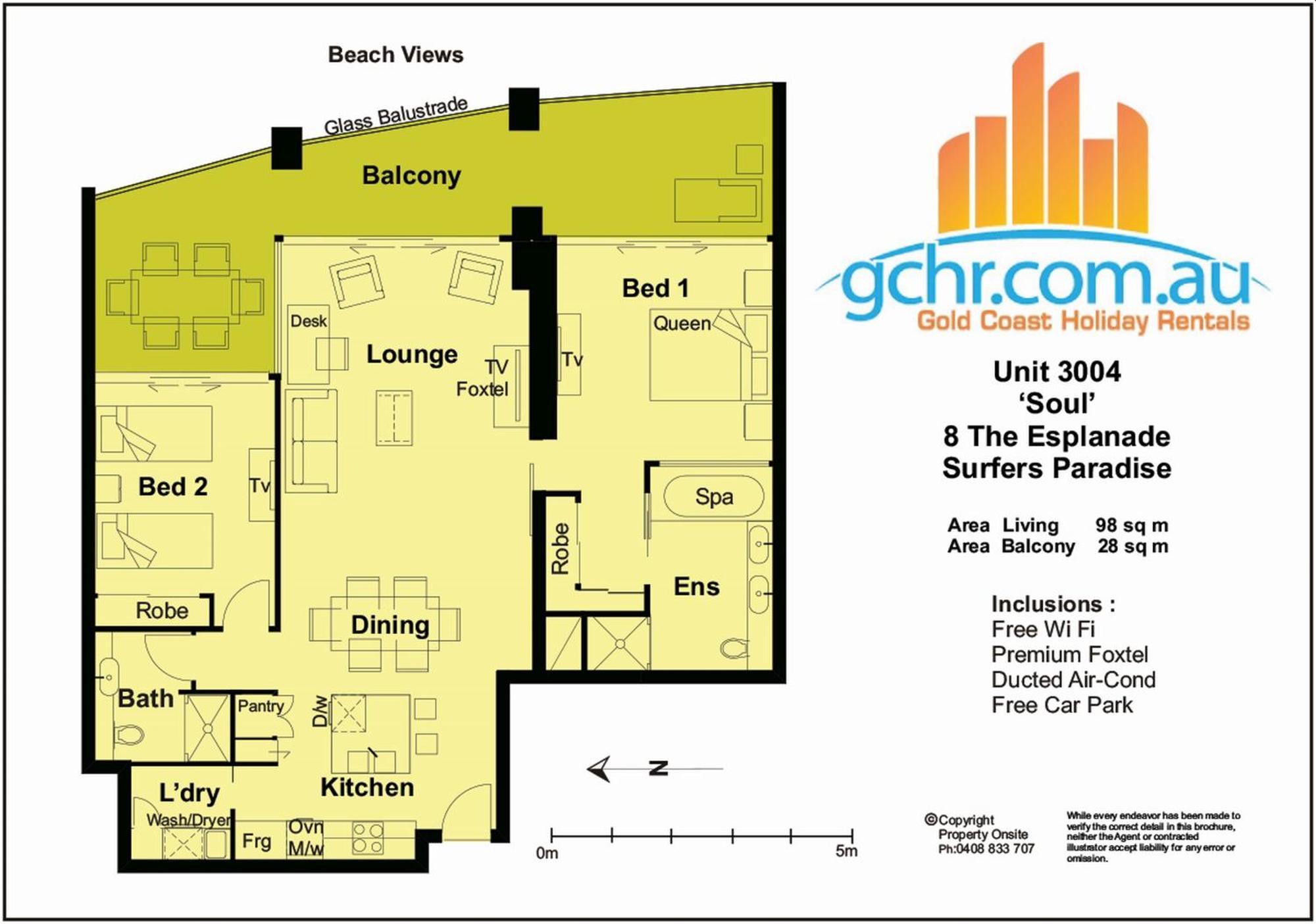 Soul On The Esplanade - Hr Surfers Paradise Apartment